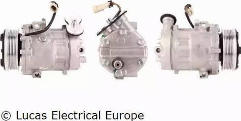 Lucas Electrical ACP205 - Компресор, климатизация vvparts.bg