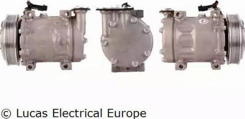 Lucas Electrical ACP208 - Компресор, климатизация vvparts.bg