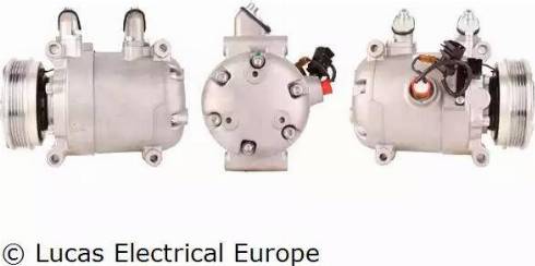 Lucas Electrical ACP214 - Компресор, климатизация vvparts.bg