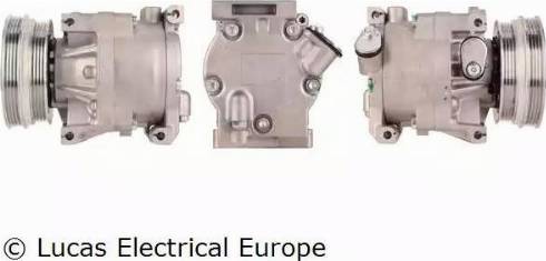 Lucas Electrical ACP281 - Компресор, климатизация vvparts.bg