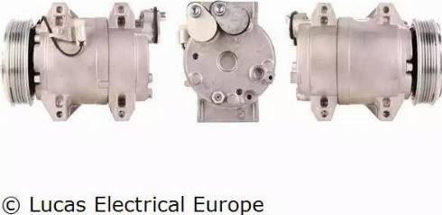 Lucas Electrical ACP230 - Компресор, климатизация vvparts.bg