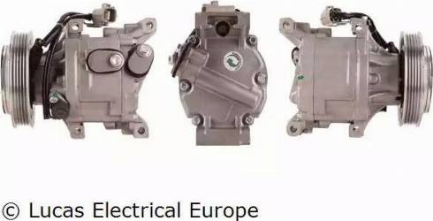 Lucas Electrical ACP223 - Компресор, климатизация vvparts.bg