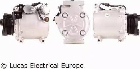 Lucas Electrical ACP227 - Компресор, климатизация vvparts.bg