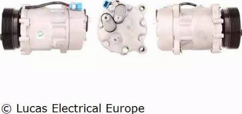 Lucas Electrical ACP278 - Компресор, климатизация vvparts.bg