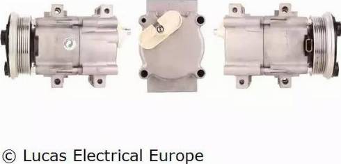 Lucas Electrical ACP277 - Компресор, климатизация vvparts.bg