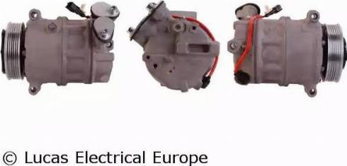 Lucas Electrical ACP798 - Компресор, климатизация vvparts.bg