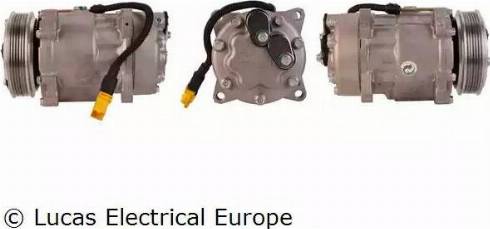 Lucas Electrical ACP793 - Компресор, климатизация vvparts.bg