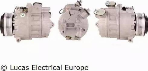 Lucas Electrical ACP744 - Компресор, климатизация vvparts.bg