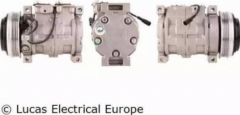 Lucas Electrical ACP745 - Компресор, климатизация vvparts.bg