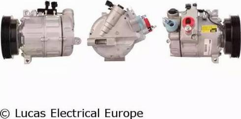 Lucas Electrical ACP743 - Компресор, климатизация vvparts.bg