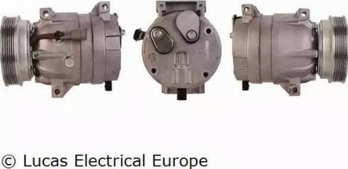 Lucas Electrical ACP753 - Компресор, климатизация vvparts.bg