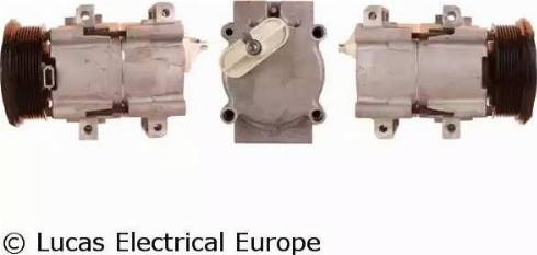 Lucas Electrical ACP765 - Компресор, климатизация vvparts.bg