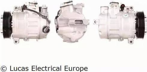 Lucas Electrical ACP704 - Компресор, климатизация vvparts.bg