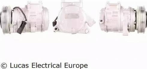 Lucas Electrical ACP706 - Компресор, климатизация vvparts.bg