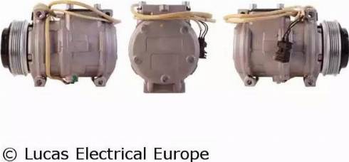 Lucas Electrical ACP707 - Компресор, климатизация vvparts.bg