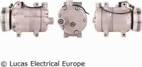 Lucas Electrical ACP716 - Компресор, климатизация vvparts.bg