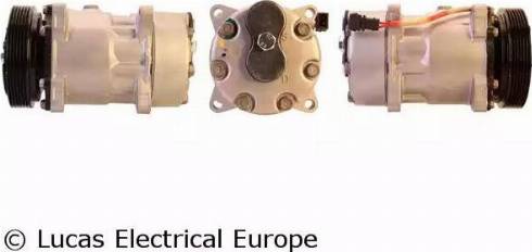 Lucas Electrical ACP711 - Компресор, климатизация vvparts.bg