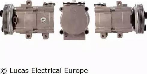 Lucas Electrical ACP717 - Компресор, климатизация vvparts.bg