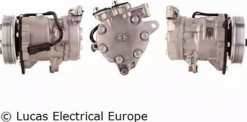 Lucas Electrical ACP784 - Компресор, климатизация vvparts.bg