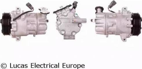 Lucas Electrical ACP734 - Компресор, климатизация vvparts.bg