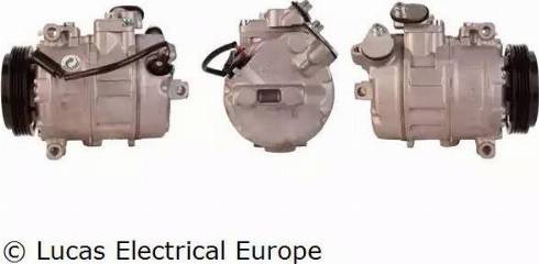 Lucas Electrical ACP726 - Компресор, климатизация vvparts.bg