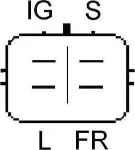Lucas Electrical LRB00513 - Генератор vvparts.bg