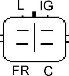 Lucas Electrical LRA02048 - Генератор vvparts.bg