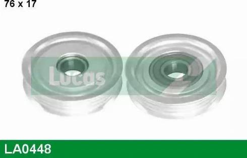 Lucas Engine Drive LA0448 - Паразитна / водеща ролка, пистов ремък vvparts.bg