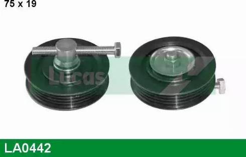 Lucas Engine Drive LA0442 - Паразитна / водеща ролка, пистов ремък vvparts.bg