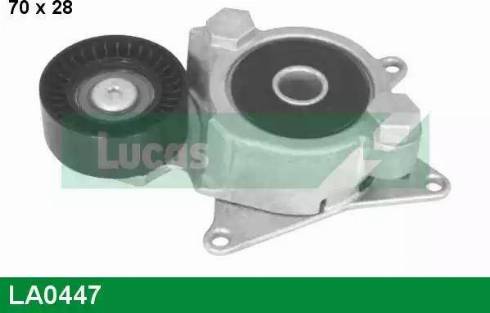 Lucas Engine Drive LA0447 - Ремъчен обтегач, пистов ремък vvparts.bg