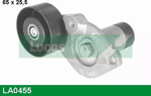 Lucas Engine Drive LA0455 - Ремъчен обтегач, пистов ремък vvparts.bg