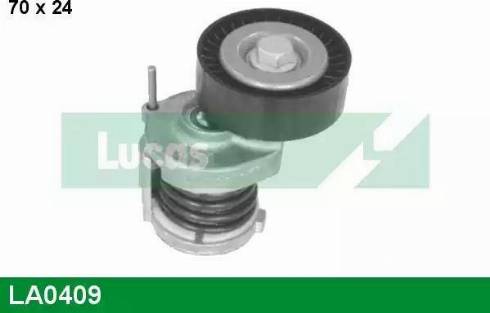 Lucas Engine Drive LA0409 - Ремъчен обтегач, пистов ремък vvparts.bg