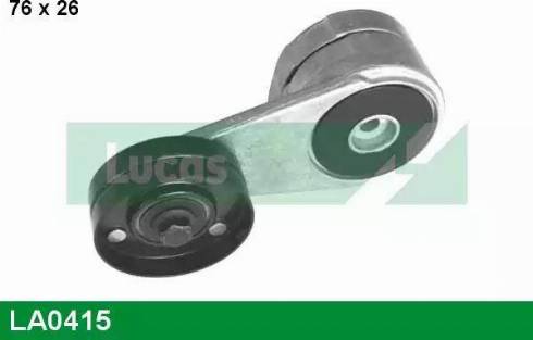 Lucas Engine Drive LA0415 - Ремъчен обтегач, пистов ремък vvparts.bg