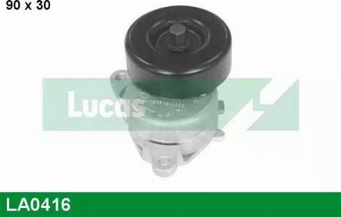 Lucas Engine Drive LA0416 - Паразитна / водеща ролка, пистов ремък vvparts.bg