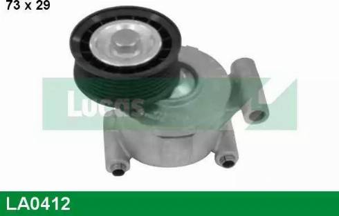 Lucas Engine Drive LA0412 - Ремъчен обтегач, пистов ремък vvparts.bg