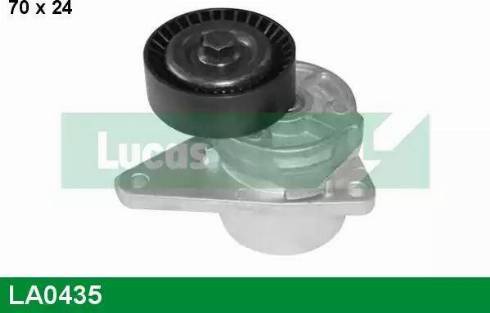 Lucas Engine Drive LA0435 - Ремъчен обтегач, пистов ремък vvparts.bg