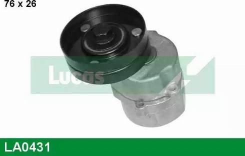 Lucas Engine Drive LA0431 - Ремъчен обтегач, пистов ремък vvparts.bg