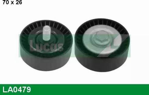 Lucas Engine Drive LA0479 - Паразитна / водеща ролка, пистов ремък vvparts.bg