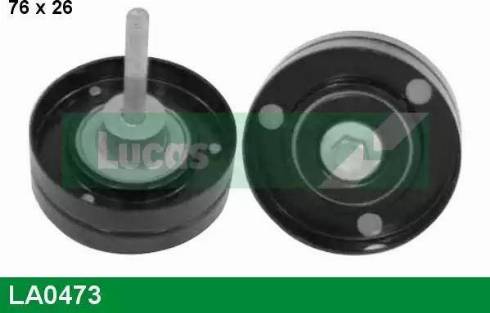 Lucas Engine Drive LA0473 - Паразитна / водеща ролка, пистов ремък vvparts.bg