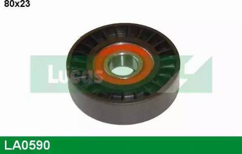 Lucas Engine Drive LA0590 - Паразитна / водеща ролка, пистов ремък vvparts.bg