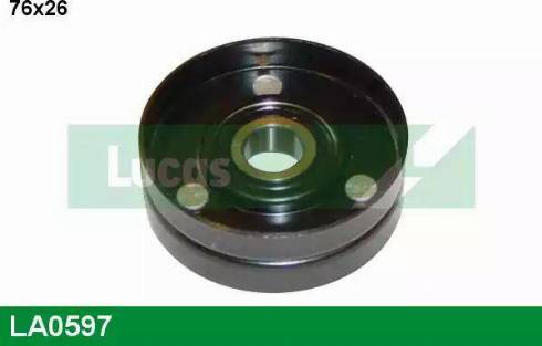 Lucas Engine Drive LA0597 - Паразитна / водеща ролка, пистов ремък vvparts.bg