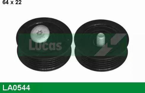 Lucas Engine Drive LA0544 - Паразитна / водеща ролка, пистов ремък vvparts.bg