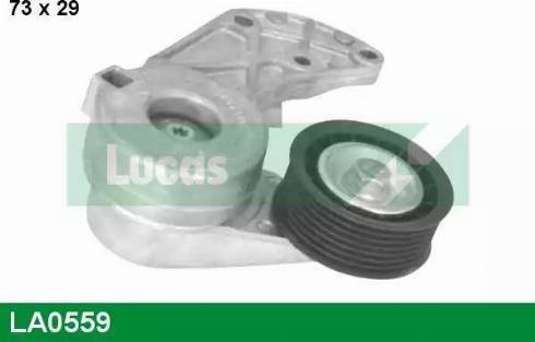 Lucas Engine Drive LA0559 - Ремъчен обтегач, пистов ремък vvparts.bg