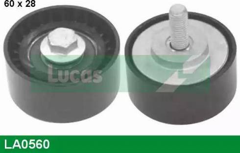 Lucas Engine Drive LA0560 - Паразитна / водеща ролка, пистов ремък vvparts.bg