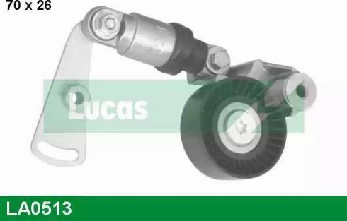 Lucas Engine Drive LA0513 - Ремъчен обтегач, пистов ремък vvparts.bg