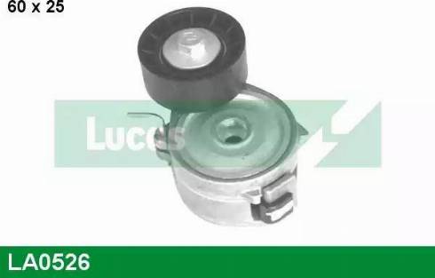 Lucas Engine Drive LA0526 - Ремъчен обтегач, пистов ремък vvparts.bg