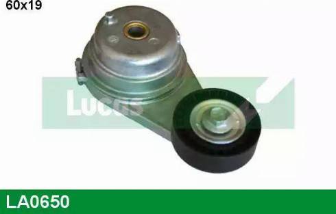 Lucas Engine Drive LA0650 - Ремъчен обтегач, пистов ремък vvparts.bg