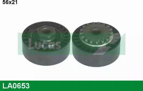 Lucas Engine Drive LA0653 - Паразитна / водеща ролка, пистов ремък vvparts.bg