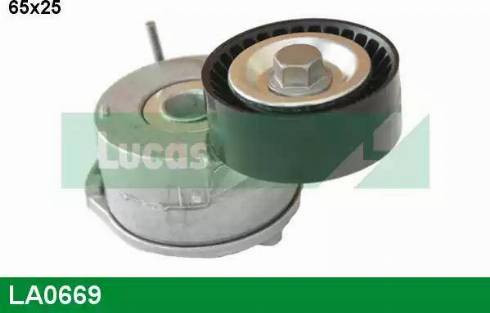 Lucas Engine Drive LA0669 - Ремъчен обтегач, пистов ремък vvparts.bg