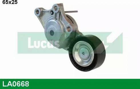 Lucas Engine Drive LA0668 - Ремъчен обтегач, пистов ремък vvparts.bg